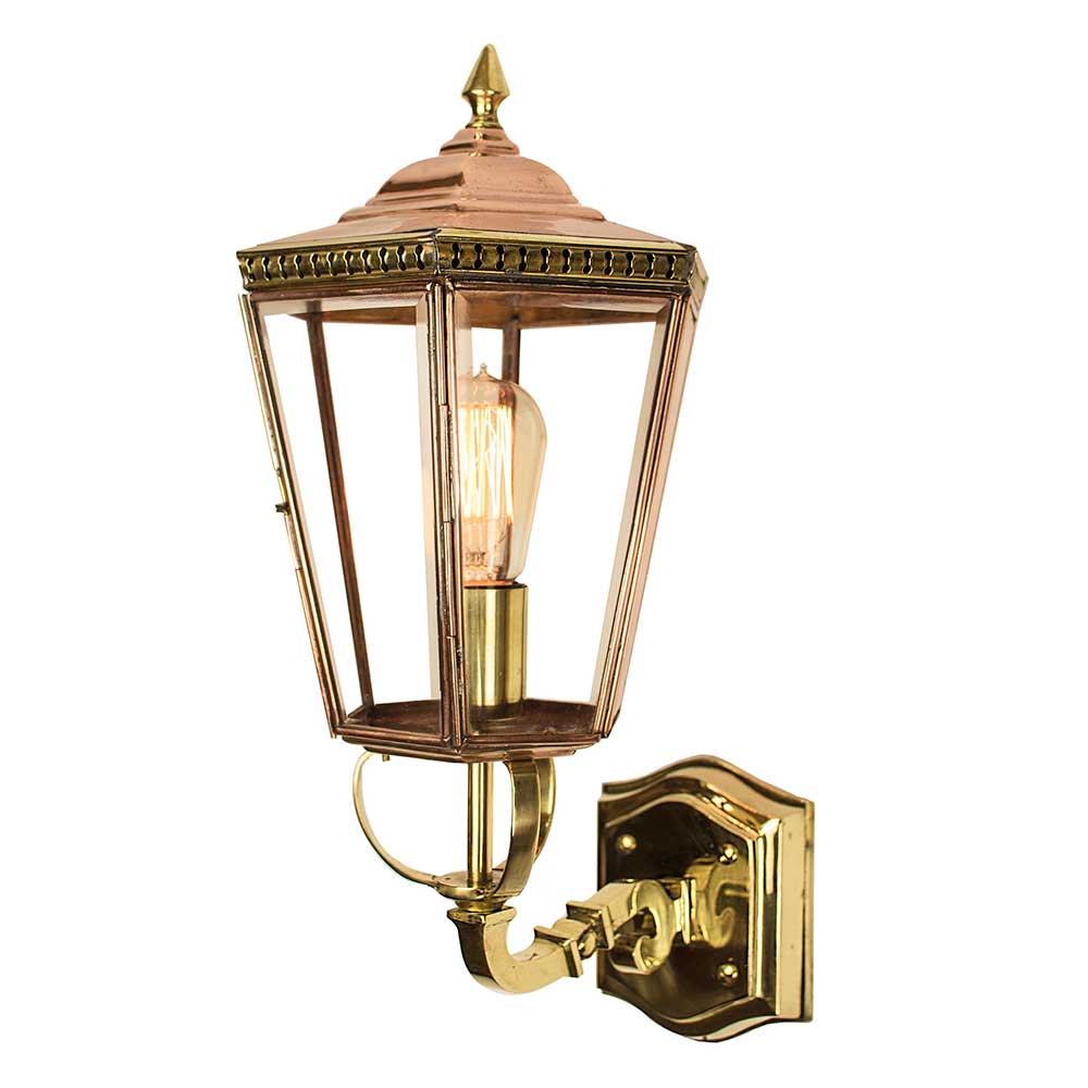 Chelsea Solid Copper Exterior 1 Light Wall Lantern