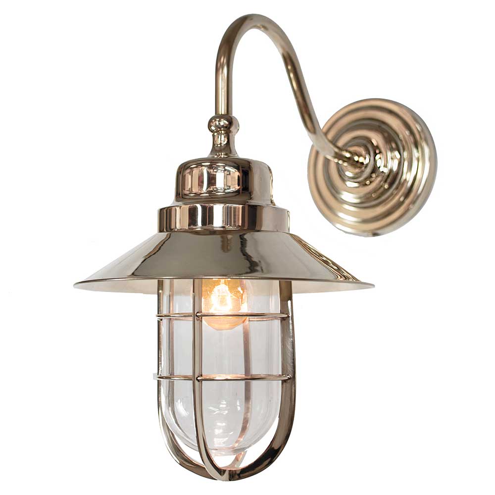 WheelHouse Exterior wall light In Nickel